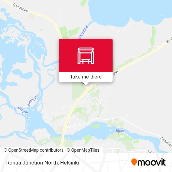 Ranua Junction North map
