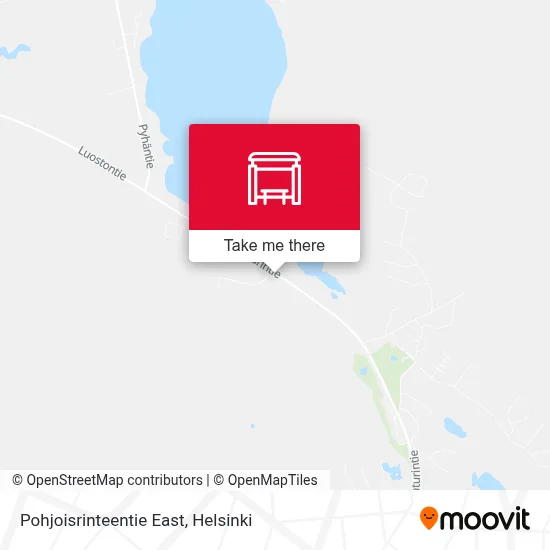 Pohjoisrinteentie East map