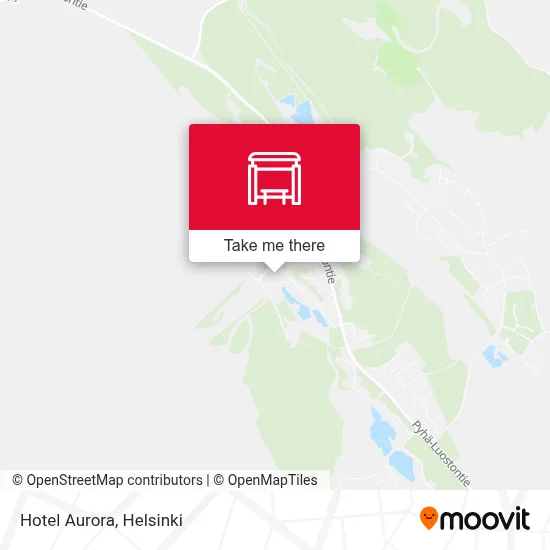 Hotel Aurora map