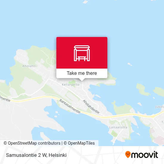 Samusalontie 2 W map