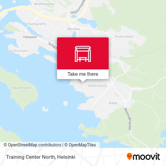 Training Center North map