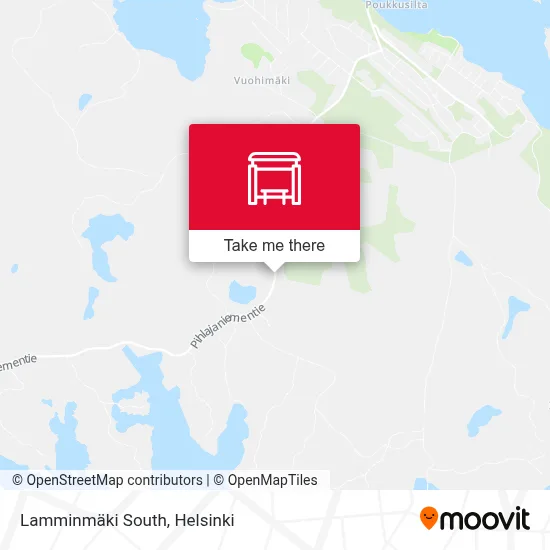 Lamminmäki South map