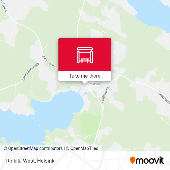 Rinkilä West map