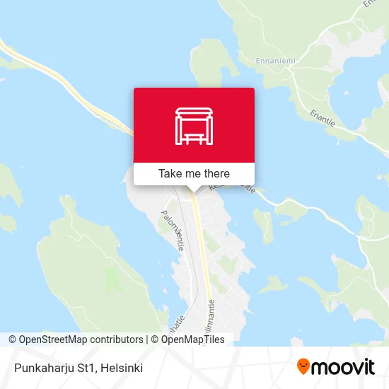 Punkaharju St1 map