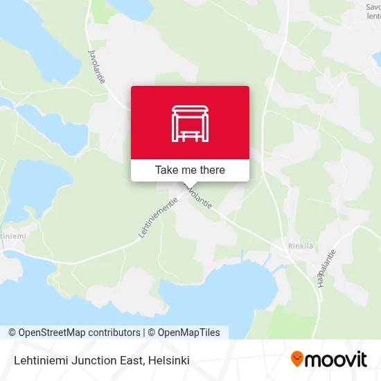 Lehtiniemi Junction East map