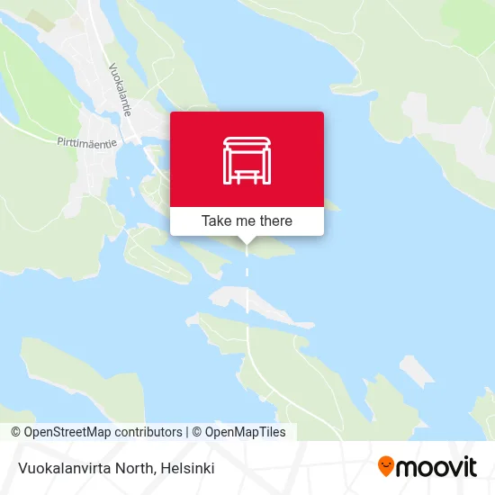 Vuokalanvirta North map