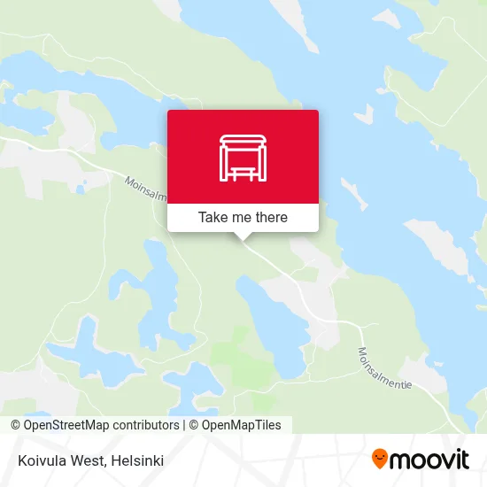 Koivula West map