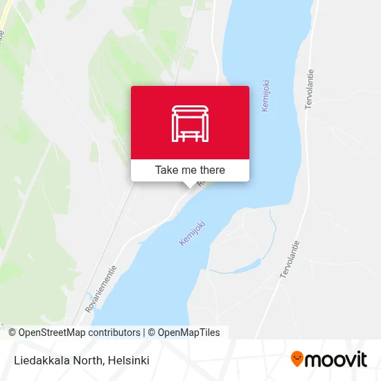 Liedakkala North map