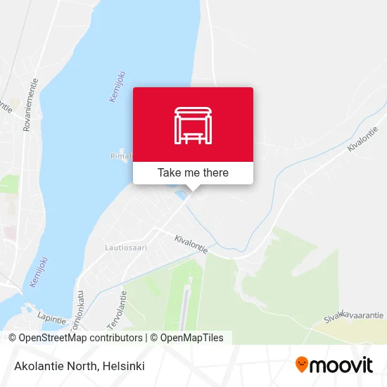 Akolantie North map