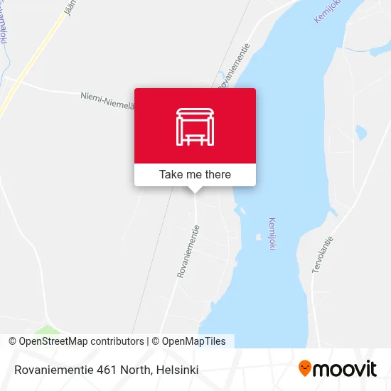 Rovaniementie 461 North map