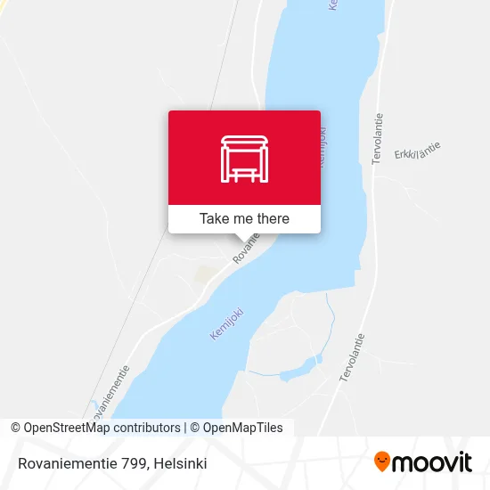 Rovaniementie 799 map