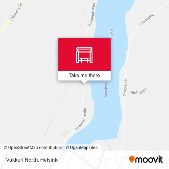 Vakkuri North map