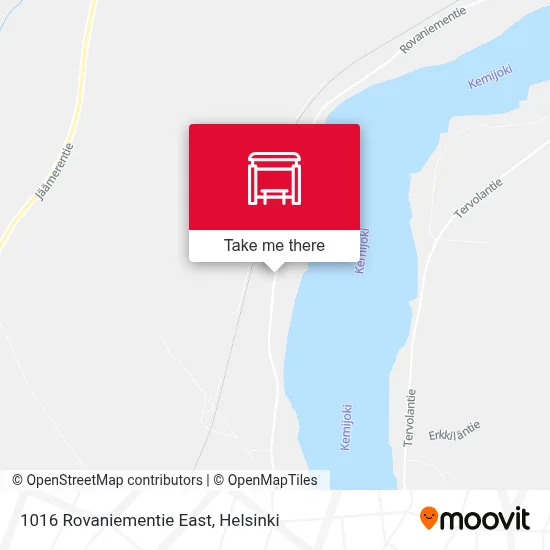 1016 Rovaniementie East map