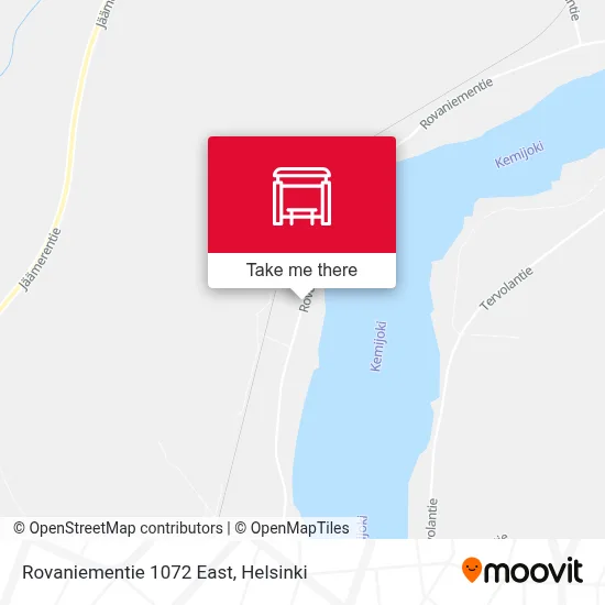 Rovaniementie 1072 East map