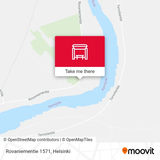 Rovaniementie 1571 map