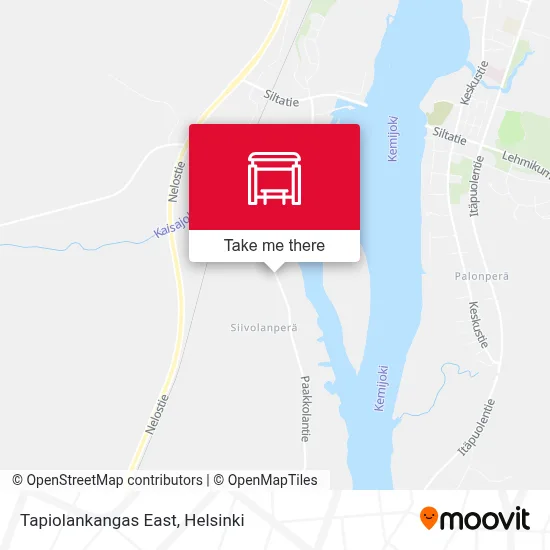 Tapiolankangas East map