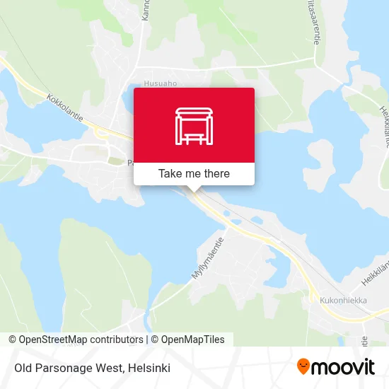 Old Parsonage West map