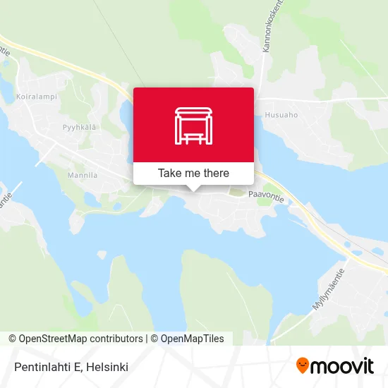 Pentinlahti E map