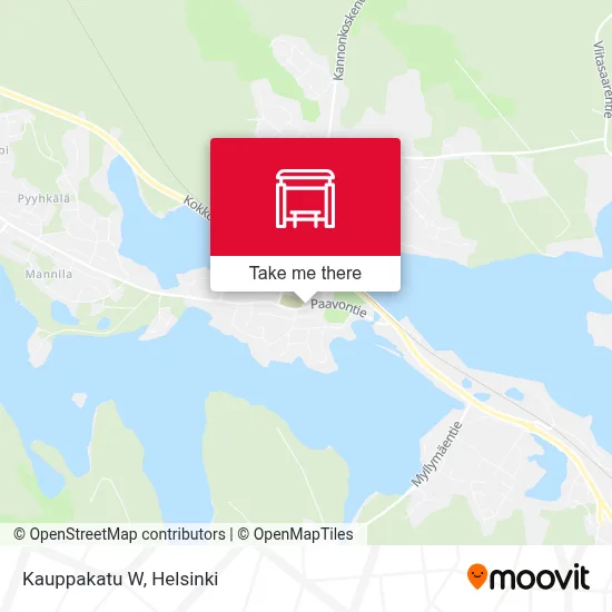 Kauppakatu W map