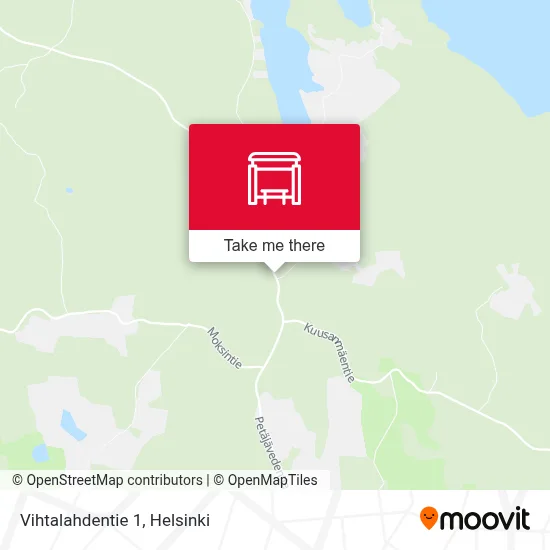 Vihtalahdentie 1 map