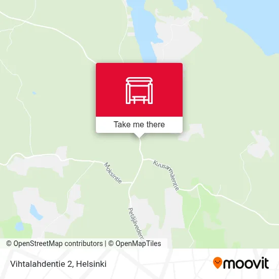 Vihtalahdentie 2 map