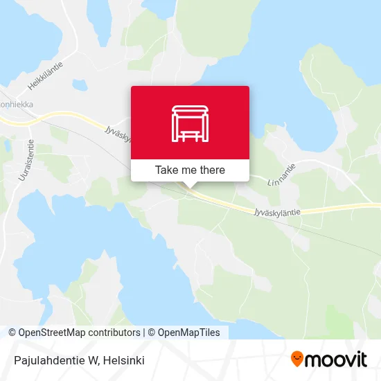 Pajulahdentie W map