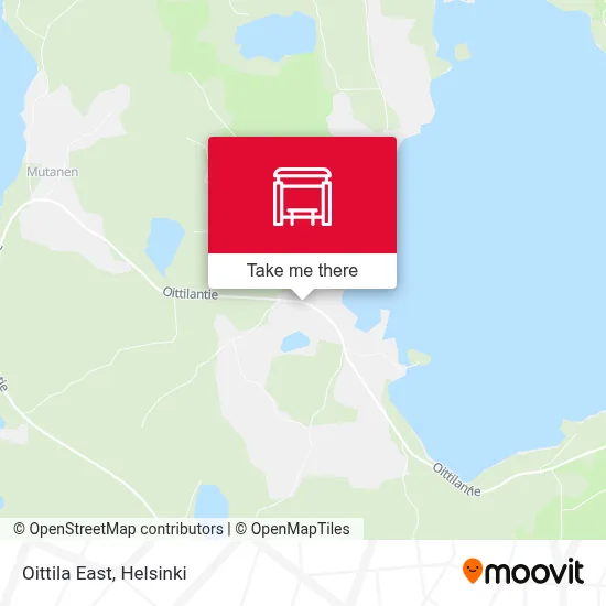 Oittila East map