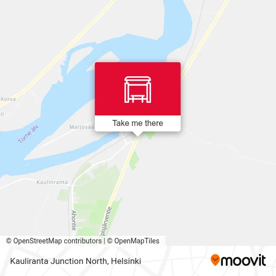 Kauliranta Junction North map