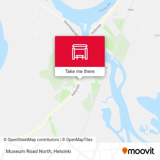 Museum Road North map