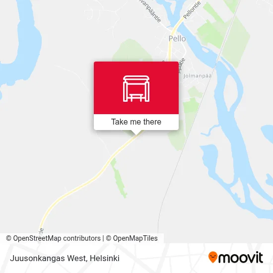 Juusonkangas West map