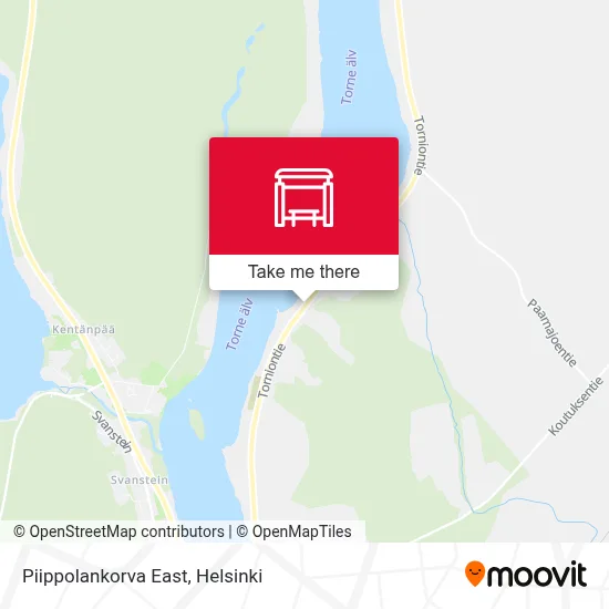 Piippolankorva East map