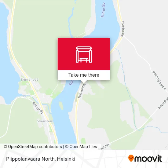 Piippolanvaara North map