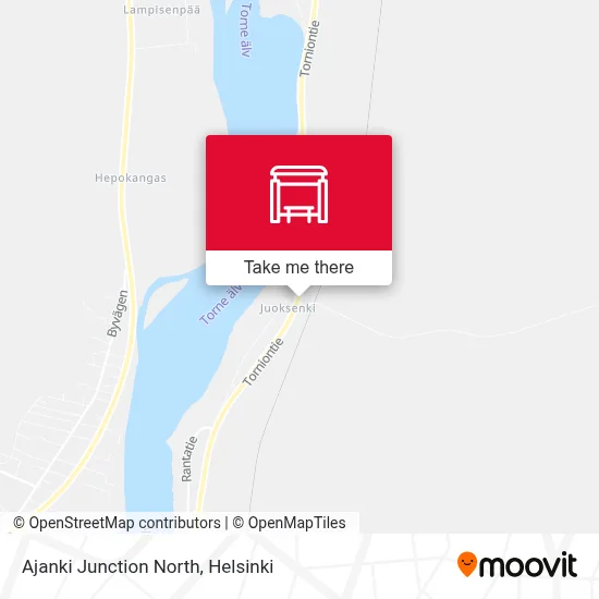 Ajanki Junction North map