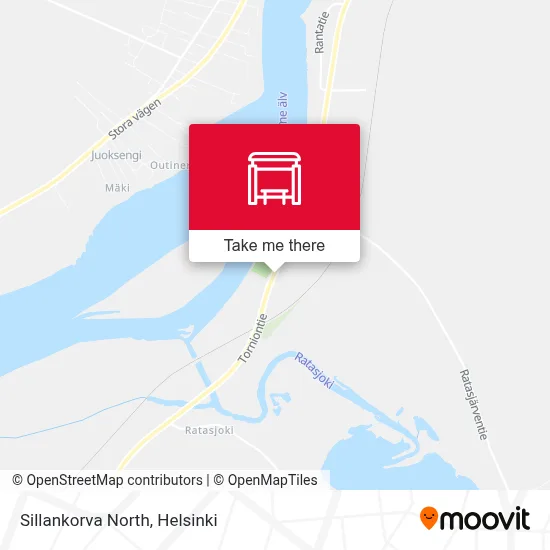 Sillankorva North map