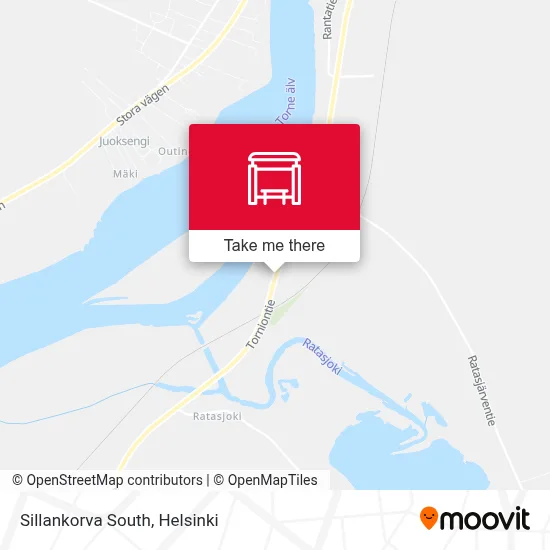 Sillankorva South map