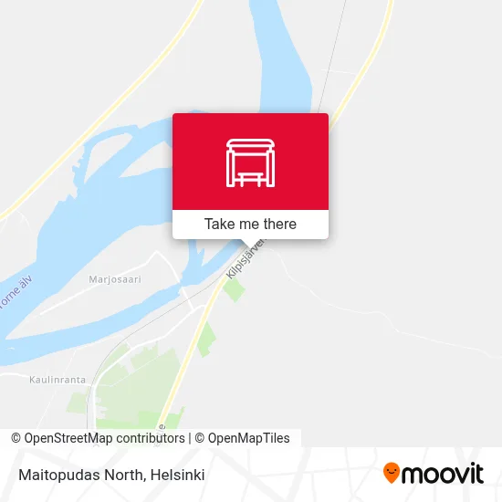 Maitopudas North map