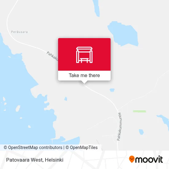 Patovaara West map