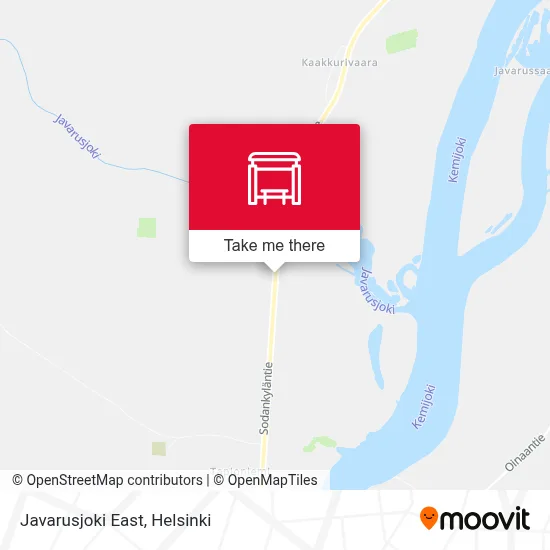 Javarusjoki East map