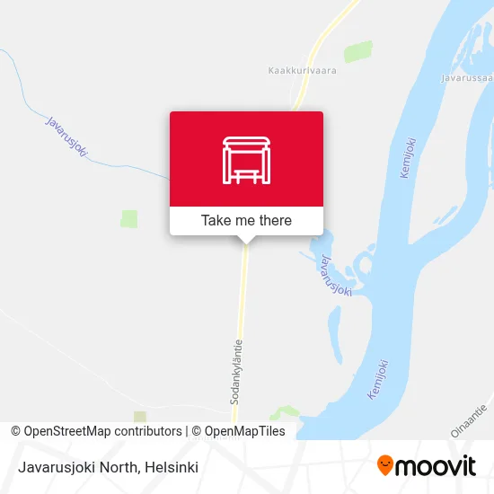 Javarusjoki North map