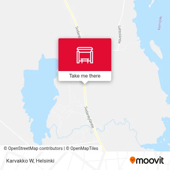 Karvakko W map