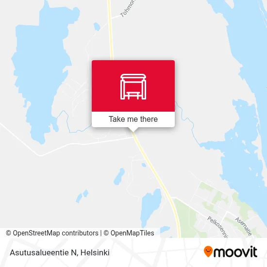 Asutusalueentie N map