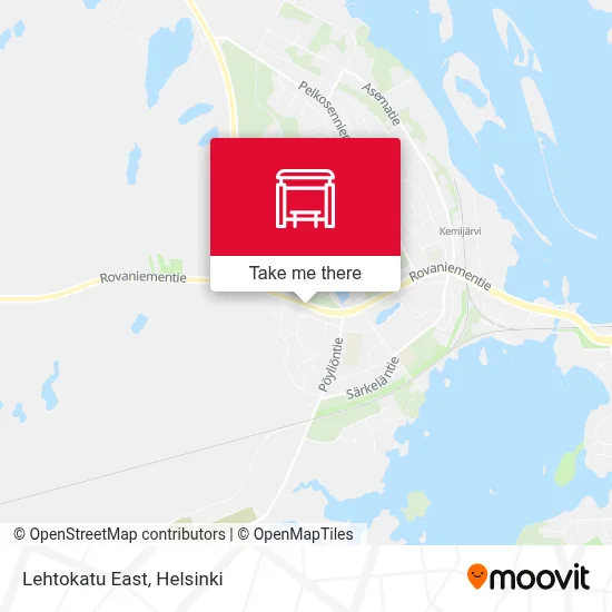Lehtokatu East map