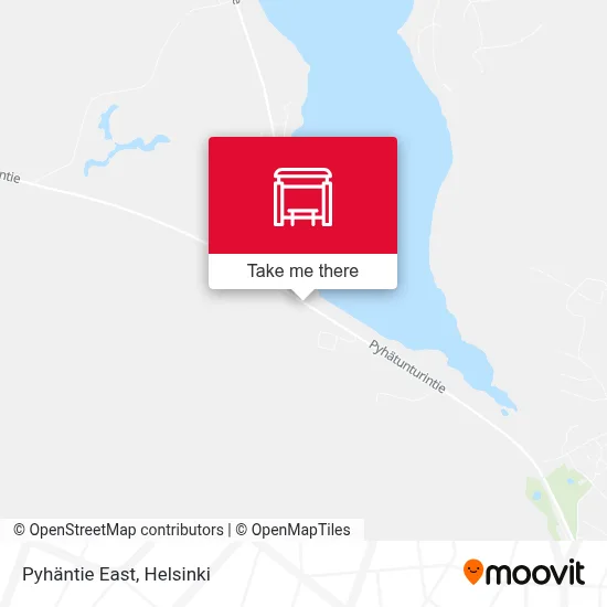 Pyhäntie East map