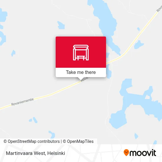Martinvaara West map
