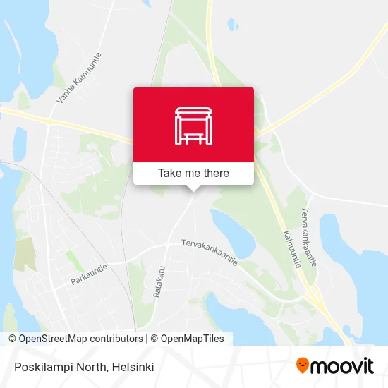 Poskilampi North map