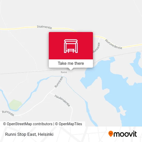 Runni Stop East map