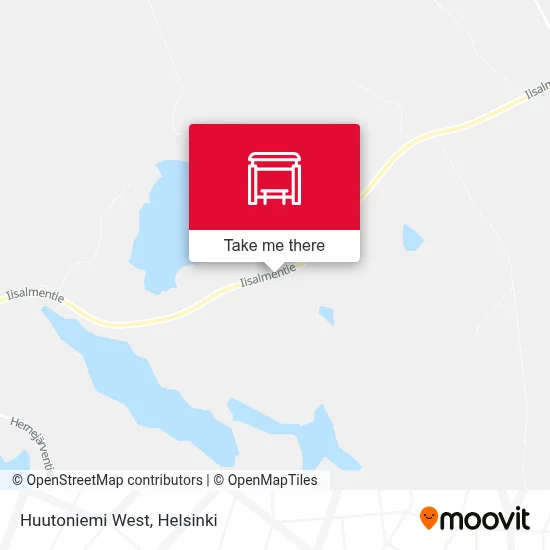 Huutoniemi West map