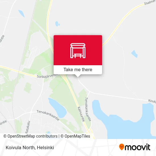 Koivula North map