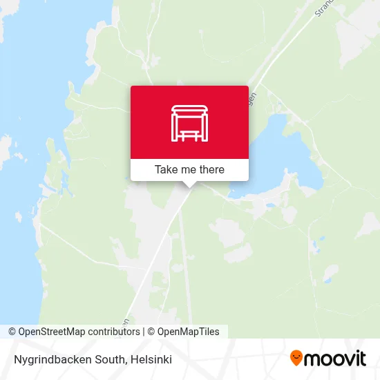 Nygrindbacken South map