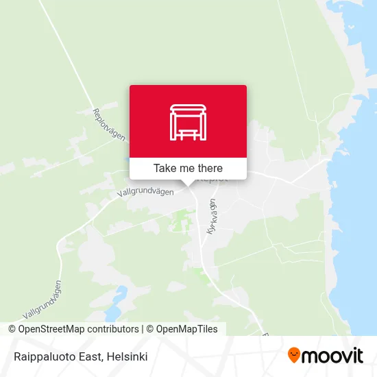 Raippaluoto East map